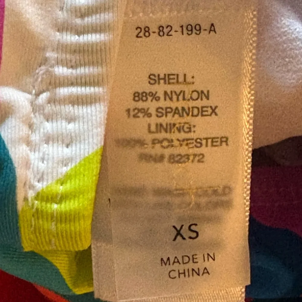 NWT Mynah Aruba Sky Tankini Top XS Floral Colorful - Picture 8 of 9